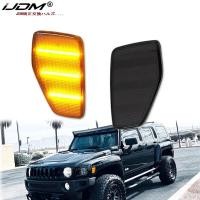 ราคา IJDM รถ Amber Triple-Row LED Strip ด้านหน้า Fender ด้านข้าง Marker ไฟสําหรับ Hummer H3 H3T ไฟเลี้ยว 06-2010 (49650333076)
