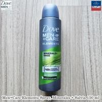 ราคา Dove® Men+Care Elements Spray, Minerales + Salvia 150 ml โดฟ สเปรย์ ระงับกลิ่นกาย สำหรับผู้ชาย (20438883602)