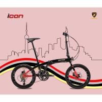 ราคา จัดส่งฟรี จักรยานพับ Backer รุ่น Icon 20" ผ่อนได้ใส่โค้ดBIKECOMEDลดเพิ่ม200 (12861580358)
