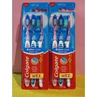 ราคา 1ฟรี1 Colgate คอลเกต แปรงสีฟัน เอ็กซ์ตร้า คลีน (29653613627)