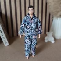 ราคา ชุดนอนตุ๊กตาผู้ชาย KEN ลายดอก 30 ซม. : ชุดตุ๊กตาเคน : ชุดตุ๊กตาผู้ชาย : บาร์บี้ผู้ชาย : ชุดเสื้อ+กางเกง ไม่รวมตัวตุ๊กตา (26624171885)