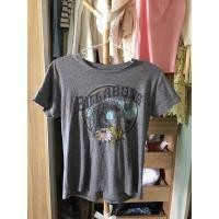 ราคา เสื้อยืด สีเทาเข้ม แบรนด์ Billabong สกรีนลายคลื่น ผ้านุ่ม Size S-M (20356862131)