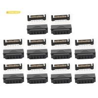 ราคา yves_service10 คู่ SATA ซ็อกเก็ตชาย SATA อินเทอร์เฟซซ็อกเก็ต L29-SATA ปลั๊ก 5 หลุม SATA ซ็อกเก็ตชายพอร์ตอนุกรม 15P ปลั๊กเชลล์และเชลล์ (27887279916)