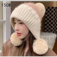 ราคา ⛄️หมวกไหมพรม กันหนาว หมวกบุขน ไหมพรมบุขน (42326668027)