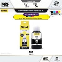 ราคา Comax โคแมกซ์ use for Epson 001 - หมึกเติมสำหรับ EPSON (001) สีดำ 127 ml. สีสวย คมชัด หัวไม่ตัน (42567917876)