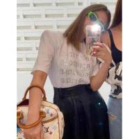 ราคา LABOUTIQUENew collection!เสื้อคอกลมแขนสั้นผ้าเด้งแต่งเพชรปักงานแบรนด์ใช้ผ้ายืดเด้งประจำร้านงานผ้าอย่างดีทรงสวยเท่ห์ (21131757195)