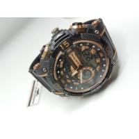 ราคา นาฬิกา US Submarine รุ่น TP3166M สีดำ pink gold สายดำด้าน (1328436518)