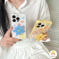 ราคา เคสไอโฟน 16 สำหรับ iPhone 15 11 13 16 14 12 Pro Max 15 14 16 6 6S Plus XR X XS ผ้าคลุมระบายลายคลื่นดอกไม้สดฤดูใบไม้ผลิ (44312597197)