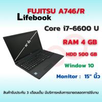 ราคา Notebook Fujitsu LifeBook A746-R / Core i7 / Ram 4 GB / HDD 500 GB / จอ 15" นิ้ว / Window 10 (24888114874)