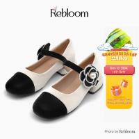 ราคา รองเท้าตุ๊กตา รีบลูม - รองเท้าส้นแบนผู้หญิงพื้นสูง 2 ซม. ทําจากหนังกํามะหยี่นุ่มสายคาเมลเลีย สุด ๆ สวย (24679650288)