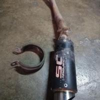 ราคา คอ+ปลายท่อกระป๋อง SC Project มือสอง สำหรับ MSX125 (7931526934)