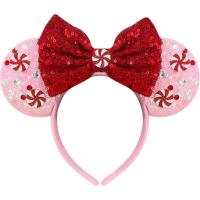 ราคา ที่คาดผมหูหนูคริสต์มาสสําหรับผู้หญิงผู้ใหญ่,โบว์เลื่อมกับที่คาดผมคริสต์มาสน่ารักปาร์ตี้โปรดปราน (55752880729)