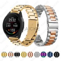 ราคา 20mm สแตนเลสวงดนตรีโลหะวงสำหรับ Garmin vivoactive 5 6/3 music / Forerunner 55/165/245/645/158/168 / Approach S50 (28282876536)