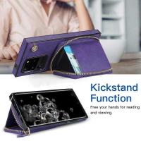 ราคา ❤ Leather Zipper Wallet Case For Samsung Galaxy S20/S20 Plus/S20 Ultra/S20 FE (5G) /S20 Fan Editi (24282383917)