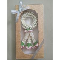 ราคา พวงมาลัยไหมพรม พวงมาลัยถัก (7843739577)