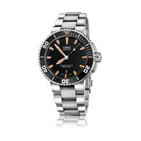 ราคา ORIS Aquis Date Automatic นาฬิกาข้อมือ สายสแตนเลส รุ่น 01 733 7653 4159 PEB (295578161)