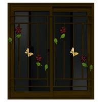 ราคา Big-hot WELLINGTAN (LIKE) หน้าต่างอะลูมิเนียม บานเลื่อน SS 120X110ซม. สีชา+มุ้ง+เหล็กดัด สินค้าขายดี (24209301669)