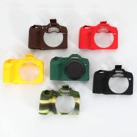 ราคา เหมาะสําหรับ Canon R8 R5 R6 R RP R6 รุ่นที่สอง R50 R7 R10 ซิลิโคนป้องกันกรณีกระเป๋ากล้อง (41506958058)