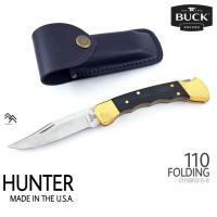 ราคา มีด BUCK รุ่น 110 Folding Hunter® ของแท้ (110BRSFG-B) แบบด้ามมีร่องนิ้ว แก้มไม้มะเกลือ มาพร้อมกระเป๋าหนังแท้ ผลิต U.S.A. (1755474043)