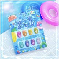 ราคา New Arrival️ Summer Crush collection 8สีสดใสglitter+flash JinB Korea ของแท้นำเข้าจากเกาหลี (21137193990)