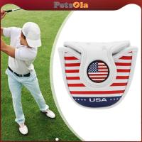 ราคา [PETSOLA] ฝาครอบหัวไม้กอล์ฟ Mallet Putter Head Cover กันฝุ่นและขีดขวน้น้ำหนักเบาที่ทำมาเพื่อความสะดวกในการใช้งาน (41625671562)