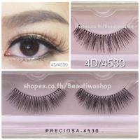 ราคา ขนตาปลอม Preciosa 4530 รุ่น 4D Nature Clear ขนตาปลอมแบบ 4 มิติ ที่ให้คุณดูสวย สดใส อย่างเป็นธรรมชาติ แต่มีเสน่ห์มากขึ้น (1706930960)