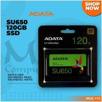 ราคา Adata Ultimate SU650 120GB 3D NAND SATA 6Gb/s 2.5" SSD (24543534810)