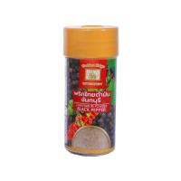 ราคา พริกไทยดำป่น เครื่องเทศ 100% BLACK PEPPER POWDER 45g (1331061495)