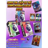 ราคา [ ซุปเปอร์ดีบุก ] Topps 2026 Premier League Super Tin 25/26 กล่องการ์ดนักฟุตบอล (กล่อง 53 ใบ/ สินค้าของแท้ ) (40470084387)