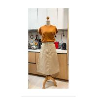 ราคา Vanezza กระโปรง กระโปรงสวย กระโปรงทรงเอ กระโปรงสีเบจ (29670988608)