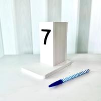 ราคา ป้ายเลขโต๊ะ แบบกล่อง ป้ายตัวเลขที่โต๊ะ ป้ายตัวเลข (29109859057)