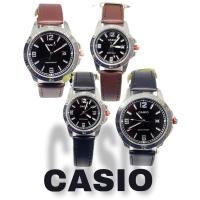 ราคา (กันน้ำ) Casio นาฬิกาข้อมือผู้หญิง สายหนัง สีทอง วันที่ นาฬิกาคาสิโอ้ ใส่ทำงาน Quartz นาฬิกาผู้หญิง สายหนัง RC633 (12958963683)