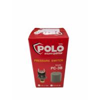 ราคา เพลชเซอร์สวิตท์ สวิทช์แรงดัน ทรงกระบอก POLO 1/4"-3/8" (1.0-1.7) สำหรับปั้มน้ำ (9874286158)