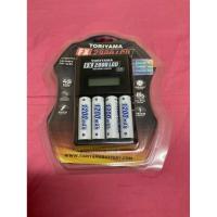 ราคา แท่นชาร์จถ่าน+ถ่านAA 4 ก้อน TORIYAMA แท้100% (40669068728)