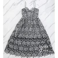 ราคา เดรสลูกไม้สายเดี่ยวใบมะกอก งานป้าย imiie เดรสออกงาน XL (21595182600)