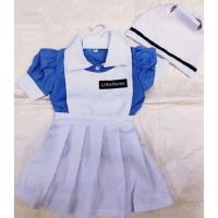 ราคา ชุดอาชีพเด็กหญิง ชุดนักเรียนพยาบาล น้อง3-12ปี พร้อมส่ง (17282349919)