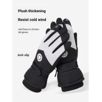 ราคา [จัดส่งทันที] ถุงมือผู้ชายฤดูหนาวที่อบอุ่นกลางแจ้งเล่นสกีขี่รถจักรยานยนต์ กันลม กันน้ําซับขนแกะผ้าฝ้ายหนาผู้หญิงขี่จักรยานถุงมือ (46302039581)