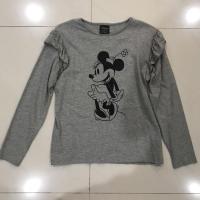 ราคา เสื้อยืดแขนยาว Disney ลายมินนี่เมาส์ Minnie Mouse สีเทา 9-10 ปี (140 ซม.) (3975564319)