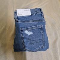 ราคา 17. American Eagle กางเกงยีนส์ผ้ายืดผู้หญิงแบรนด์แท้มือหนึ่ง (งานล้างสต็อค clearance) ป้ายยังไม่ตัด (40554608382)