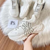 ราคา MLB แท้ พร้อมส่ง รองเท้า MLB bigball chunky สีขาว logo NY ⚪️ (10986809711)