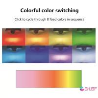 ราคา GHJBF] Mini TYPE-neck LED Car Light Ambient Night Light ตกแต่งนีออนโคมไฟ Auto ภายในบรรยากาศฉุกเฉิน RGB สสนค (43676977718)