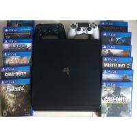 ราคา PlayStation PS4 Pro 4K 1TB 2 joy sticks 12 cool games Free shipping! ส่งฟรี เกมส์ PS4 Pro จอยสติ๊ก 2 อัน เกมส์ 12 ตลับ (1738878809)