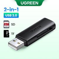 ราคา UGREEN อะแดปเตอร์การ์ดรีดเดอร์ USB TYPE-C สําหรับ USB 3.0 เข้า SD Micro-SD TF แล็ปท็อป/โทรศัพท์ (4131346207)