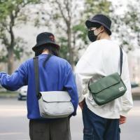 ราคา กระเป๋าสะพายข้าง ผ้าแคนวาส แฟชั่น งานสวย ใส่ของได้เยอะ รุ่นฮิต ใช้ได้ทั้งผู้ชายและผู้หญิง มี5สีให้เลือก (44212407707)