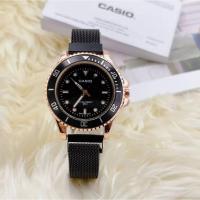 ราคา ฟรีกล่อง นาฬิกาแฟชั่น นาฬิกาข้อมือcasio สายแม่เหล็ก ขนาดปัด35มม นาฬิกาcasio คาสิโอ้ผู้หญิง สีพิ้ง/สีเงิน ใส่ทำงาน RC638 (23267715763)