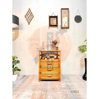 ราคา ชั้นทอหวายเก็บของ 3 ลิ้นชัก เฟอร์นิเจอร์ไม้หวาย ญี่ปุ่นมือสอง (52900919340)