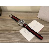 ราคา นาฬิกา Gucci รุ่น GG2570 สายน้ำเงินเเดง (7572778985)