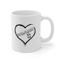 ราคา BTS Jungkook Graffiti Love Heart แก้วมัคเคป๊อป (56701272634)