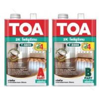 ราคา TOA POLYURETHANE 2K โพลียูรีเทน ระบบ 2 ส่วน ชนิดด้าน T-8800/T-8888 ขนาด 3.5 ลิตร ยูรีเทน ทูเค (2011289412)