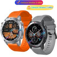 ราคา Zeblaze Stratos 3 Ultra strap สายซิลิโคน Zeblaze Stratos 2 Ultra strap สายนาฬิกา สายรัดข้อมือกีฬา (27168562691)